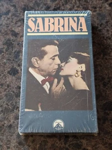 BRAND NEW Sabrina (VHS; 1988) Humphry Bogart RARE Sealed OOP Watermarks - Picture 1 of 6