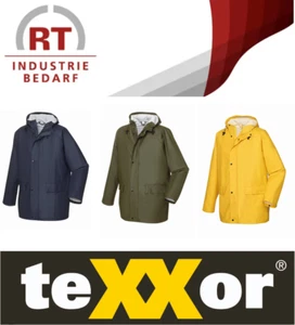 teXXor LIST Regenjacke mit Kapuze olivgrün, navy, gelb S-3XL wasserabweisend - Bild 1 von 7
