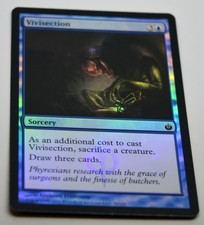 1 x Vivisection FOIL - Mirrodin Besieged - MTG Magic the Gathering