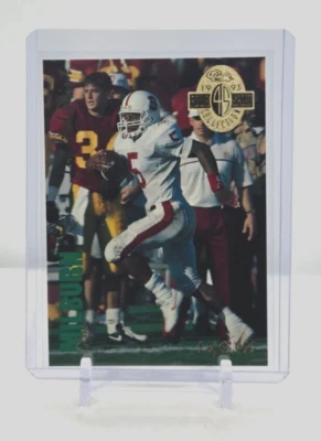 1993-94 Classic 4-Sport Glyn Milburn Limited Print Insert Card /63400 - Image 1 of 2