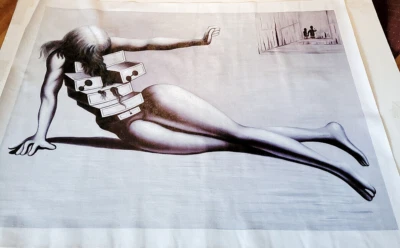 Cuadro inspirado en Salvador Dalí "Dibujos de la memoria" 38 por 31 solo lienzo Foto 1 de 4