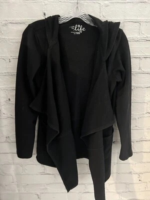 Made for Life Oversized Black No Close Sweatshirt STRETCH Women's S - Image 1 of 4