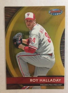 2012 Bowman Roy Halladay #BB17 Bowman Best Gold Insert - Picture 1 of 2