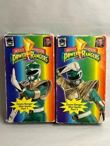 Power Rangers - Green Ranger Mini-Series Part 1 & 2 - VHS - Picture 1 of 3