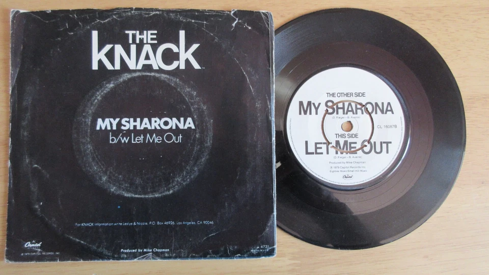 The Knack My Sharona 7" 1979 **VG/NM** - Image 1 of 1