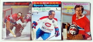 3 Sports Illustrated Magazine Ken Dryden Henri Richard Feb 1972 Nov 1974 & 1973 - Picture 1 of 9