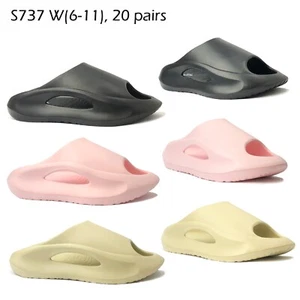 Unisex Cloud Slide Men Women Slipper Cushioned Thick Sole for Beach Gym Pool-737 - Picture 1 of 23