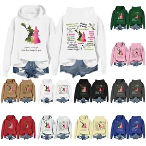 Unisex Wicked Hoodie Cosplay Witch Casual Hooded Sweatshirt Pullover Costume ๐ - Picture 1 of 42