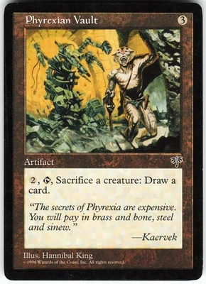 Phyrexian Vault U Mirage MIR Normal MTG NM - Image 1 of 2