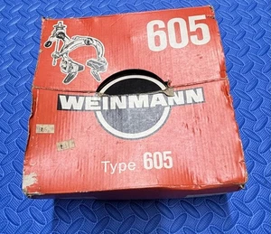NOS Weinmann 605 Brake Caliper Set with Levers Wires Complete Front & Rear NIB - Picture 1 of 10