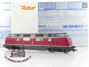 LR1786 H0 =DC :::: ROCO Platin 63932 Diesellokomotive BR 220 001-2 der DB - OVP - Bild 1 von 22