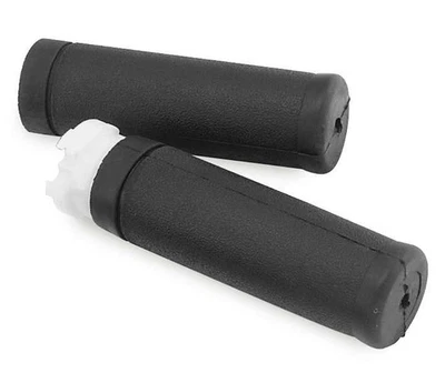 Empuñaduras de manillar estilo cable de goma negras Bikers Choice aspecto OE (491282) Foto 1 de 3