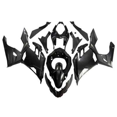 Kit de carenado efecto fibra de carbono para carrocería Kawasaki Ninja 400 2018-2023 EX400 Foto 1 de 4