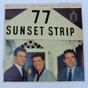 77 SUNSET STRIP Musik aus TV Show 1959 LP WB 1289 Kookie Vinyl LP Album MONO - Bild 1 von 6