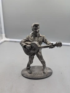 Perth Pewter 1977 Elvis Presley Statue Figur Gitarre The Legend Lives On - Bild 1 von 6