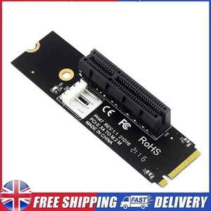 NGFF M.2 To PCI-E 4X Convert Adapter Static Bag Packaging Adapter Card - Afbeelding 1 van 11