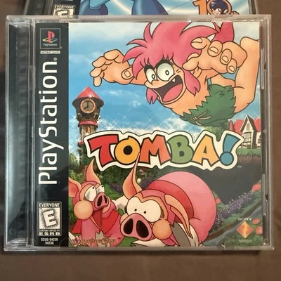 Tomba Sony PlayStation 1 Etiqueta Negra Completa Probada  Foto 1 de 4