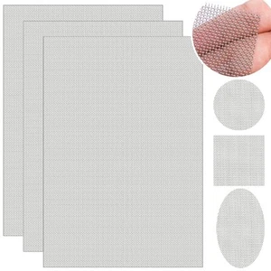 3 Pezzi A4 Rete Metallica In Acciaio Inossidabile Inox Maglia del Roditore F - Foto 1 di 8