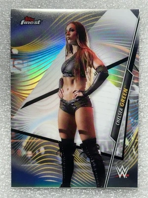 2020 Topps Finest WWE - Chelsea Green #75 Refractor - Image 1 of 2