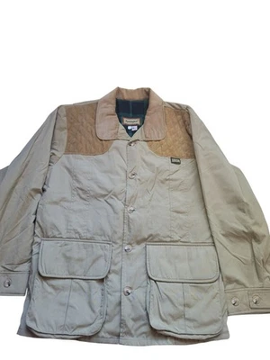 Chaqueta deportiva Remington vintage años 90 detalle gamuza tartán forrada hecha en EE. UU. Foto 1 de 4