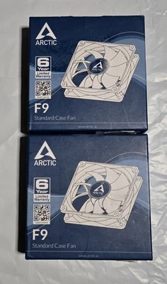 2ct ARCTIC F9 (Black) 92 mm 1800 RPM Standard Case Fan Continuous Operation - Image 1 of 2