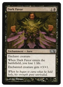 MTG Dark Favor | #92 Magic 2014 | English - Picture 1 of 2