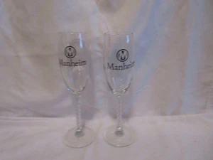 Set of 2 Manheim Long Stemmed Wine Glasses - Picture 1 of 1