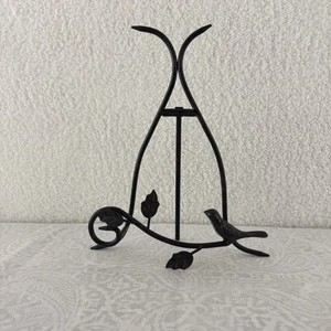 Metall Staffelei Display Ständer Foto Display Kunst Display 8,5" hoch schwarz rustikal Eisen - Bild 1 von 8