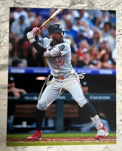 Byron Buxton Signed Minnesota Twins Star 8x10 Batting Photo + COA - Picture 1 of 1