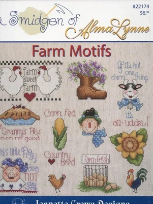 VTG!OOP!A SMIDGEN OF ALMA LYNNE FARM MOTIFS #22174 - Image 1 of 2