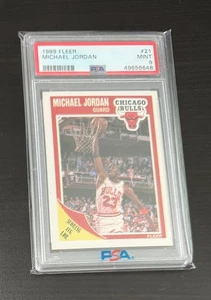1989-90 Fleer - Michael Jordan #21 PSA 9 - Bild 1 von 2
