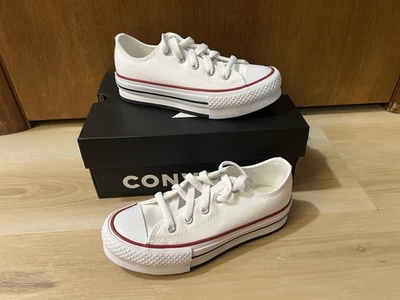 New Converse Kids Chuck Taylor All Star Eva Lift Canvas Platform OX Youth 13 - Image 1 of 4