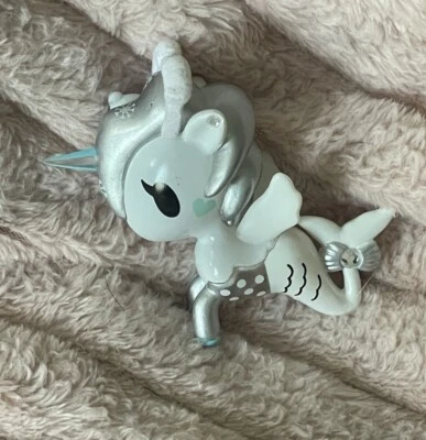 Tokidoki 3" Mermicorno Serie 3 Bianca Diseñador Arte Juguete Figura  Foto 1 de 3
