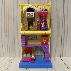 Mattel Polly Pocket Candy Shop Compatto con 2 personaggi 2018 - Foto 1 di 12
