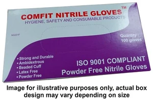 Saville NG201FM Powder Free Latex Free Gloves - M (Pack of 100) - Picture 1 of 1