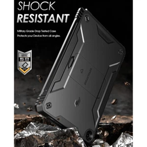 Case For Samsung Galaxy Tab A9 Plus Dual Layer Shockproof Stand Cover Black - Picture 1 of 5