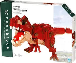 Nanoblock TYRANNOSAURUS REX NBM-031 850pcs (Dinosaur Deluxe Edition), - Picture 1 of 8