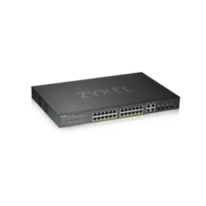 Conmutador Zyxel GS1920-24HPv2 24 puertos Gigabit Ethernet Smart Managed 375W PoE 4 SFP - Imagen 1 de 5