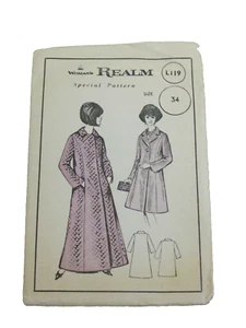 Patrón especial vintage coleccionable del reino para mujer número de patrón especial L119 - Imagen 1 de 1