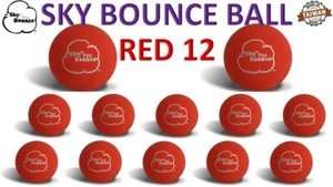 2" Rubber Hand Balls "RED" - SKY BOUNCE - 12 Balls (TAIWAN) - Picture 1 of 1