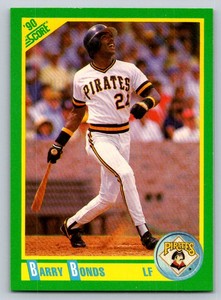 1990  Score #4 Barry Bonds Pittsburgh Pirates