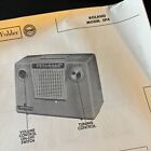 Roland Portable  5P4 Tube Radio Sams Photofact Vintage