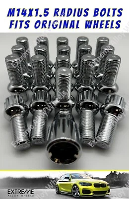 Pernos de aleación para Audi A6 A7 A8 TT todos los modelos + pernos de bloqueo radio 28 mm Foto 1 de 4