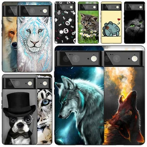 Silicone Phone Case For Google Pixel 9 Pro 8A 7 6A 5A 4A Lovely Shockproof Cover - Picture 1 of 57