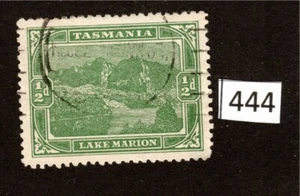BJ’s 444* TASMANIA 1902-1912 1/2d LAKE MARION Wmk. C/A P12.4 FU - Picture 1 of 2