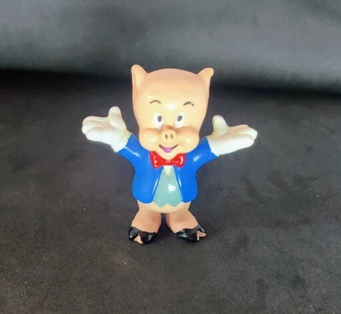 PORKY PIG 2.25" PVC Figure - Vintage Applause - Looney Tunes Cover