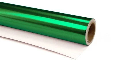 Metallic Gift Wrapping Paper - 30" Width - Jumbo Rolls - Silver Gold Red Green - Image 1 of 4