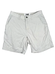 Mountain Khakis Beige Hiking Shorts Mens Size 33x9" (Measures 8"L) Nylon Outdoor - Picture 1 of 11