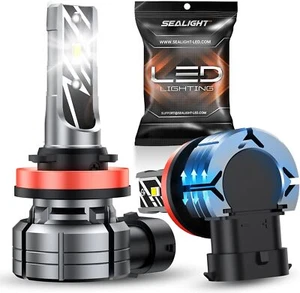 Bombilla antiniebla H11 o DRL,10000LM,5530 CSP LED,6000K blanco frío H16 H8 luz antiniebla - Imagen 1 de 6