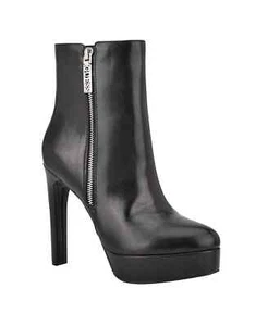 Guess Dejah Women's Size 10 M Black Almond Toe Platform Heel Dress Fashion Boots - Picture 1 of 4